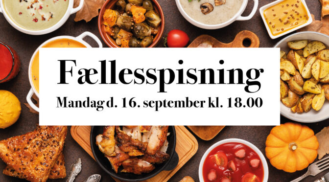 16/9 2024 Fællesspisning
